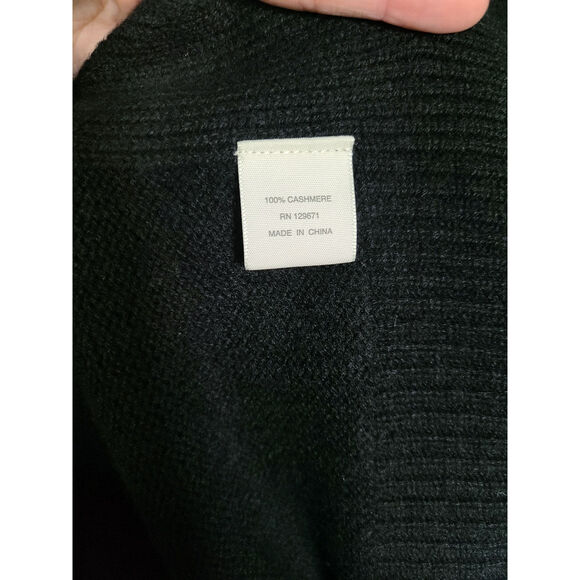 NakedCashmere Turtleneck Cashmere Poncho OS - Picture 5 of 5